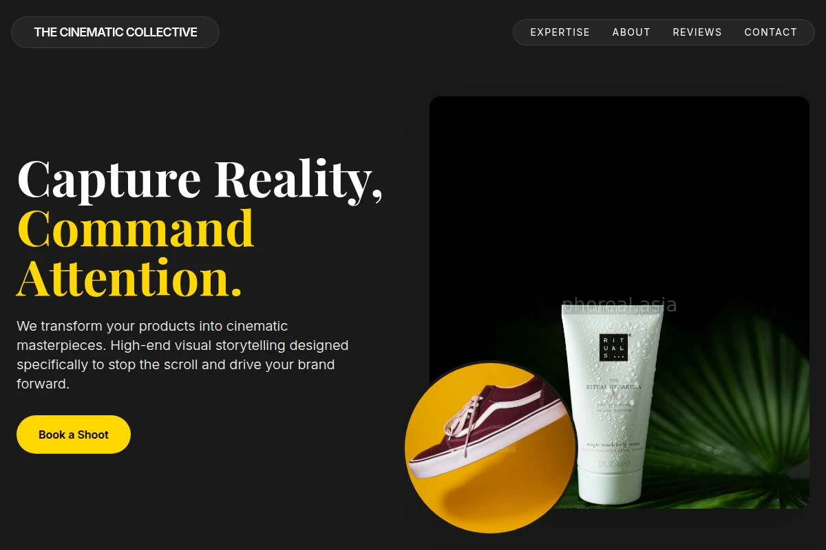 Pan Product Photography