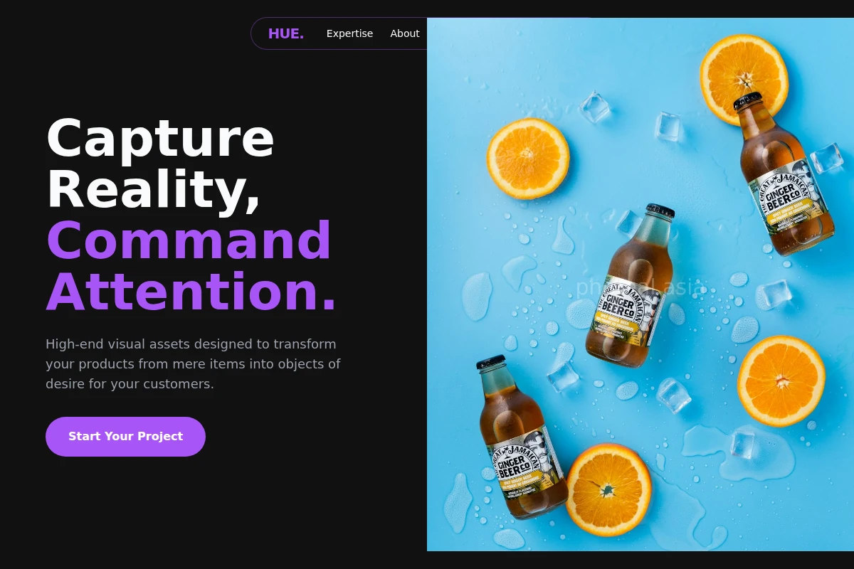 Hue Product Photography