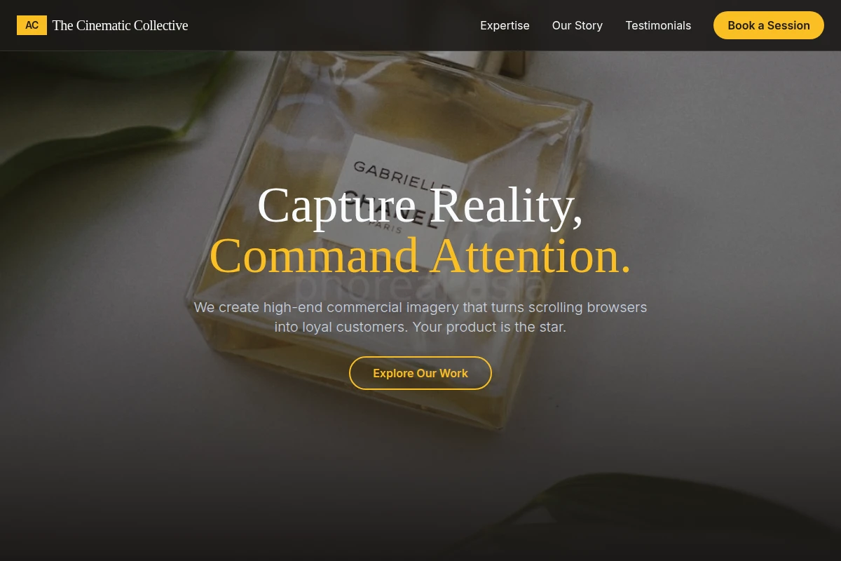 Aperture Product Photography