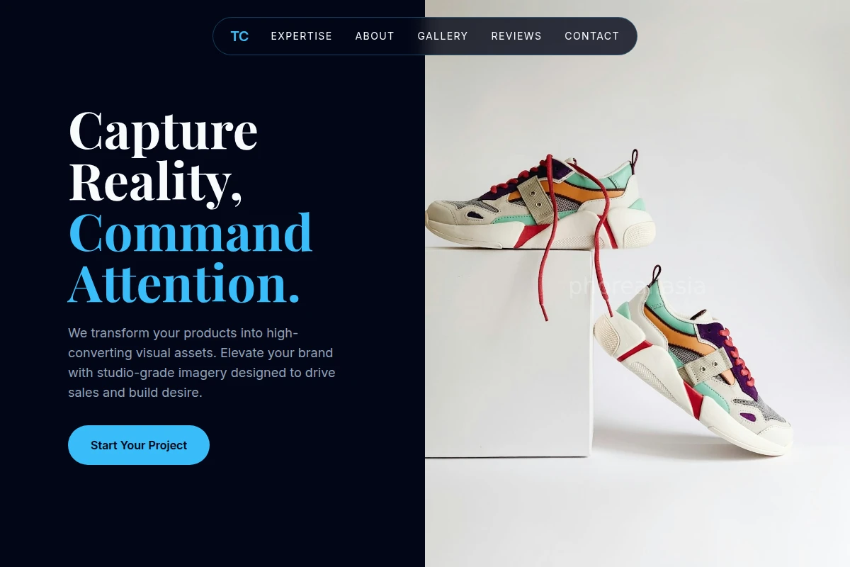 Focus Product Photography